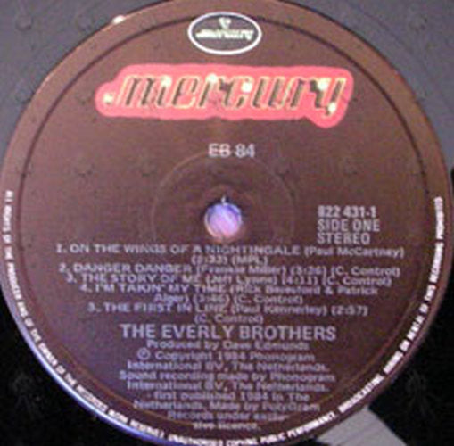 EVERLY BROTHERS-- THE - EB84 - 3