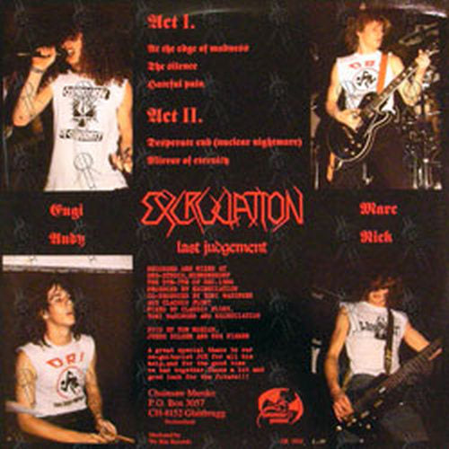 EXCRUCIATION - Last Judgement - 2