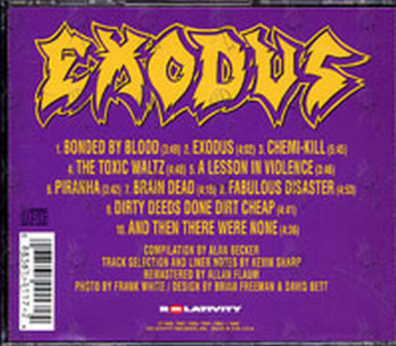 EXODUS - Lessons In Violence - 2