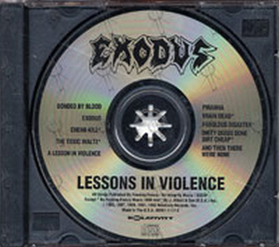 EXODUS - Lessons In Violence - 3