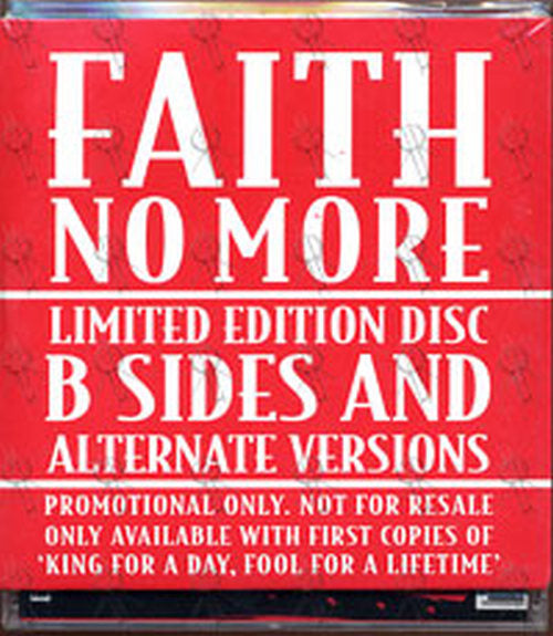 FAITH NO MORE - King For A Day Fool For A Lifetime - 2