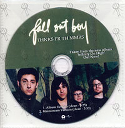 FALL OUT BOY - Thnks Fr The Mmrs (Thanks For The Murmurs) - 1