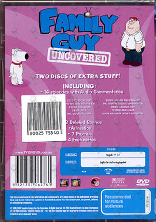 FAMILY GUY - Family Guy Uncovered - 2