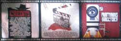 FANTOMAS - 'The Director's Cut' Silver Foil Artwork - 1