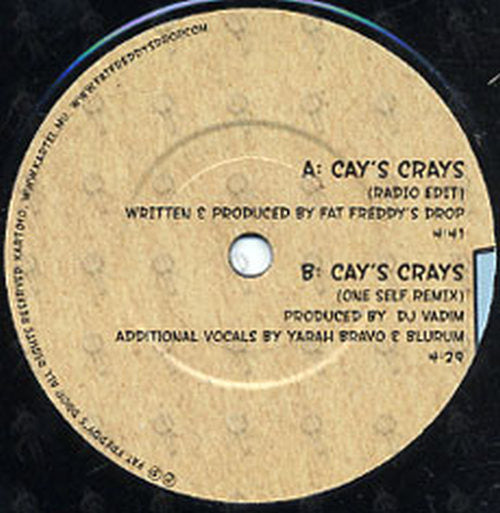 FAT FREDDYS DROP - Cay's Crays - 3