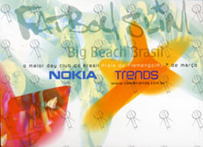 FATBOY SLIM - Nokia &#39;Big Beach Brasil&#39; Postcard - 1