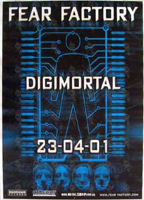 fear factory digimortal poster vlag fear factory digimortal poster vlag