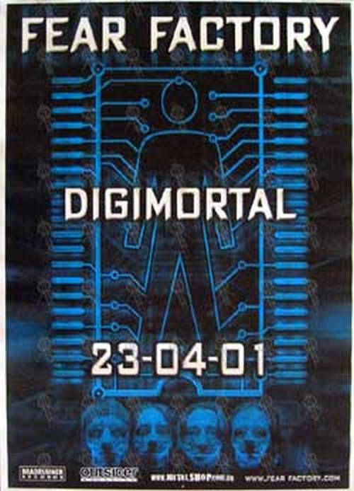 FEAR FACTORY - &#39;Digimortal&#39; Album Poster - 1