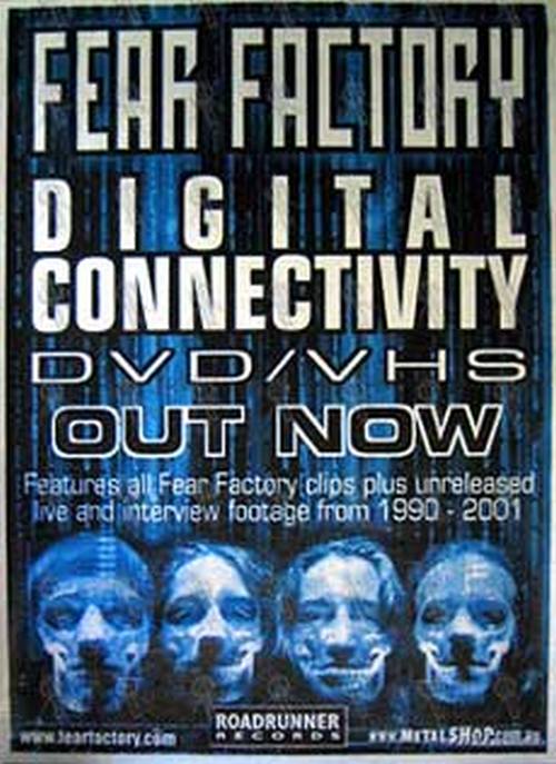 FEAR FACTORY - &#39;Digital Connectivity&#39; Poster - 1