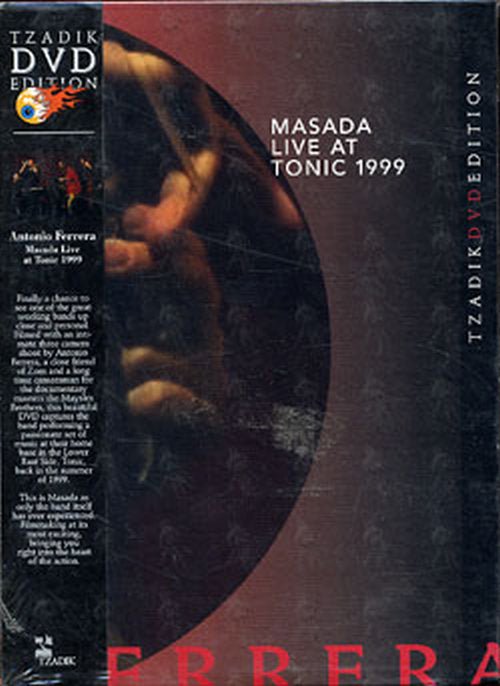 FERRERA-- ANTONIO - Masada Live At Tonic 1999 - 1
