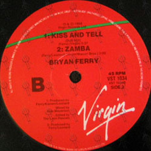 FERRY-- BRYAN - Kiss And Tell - 3