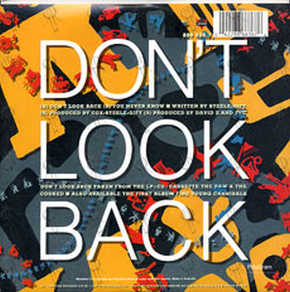 FINE YOUNG CANNIBALS - Don't Look Back - 2