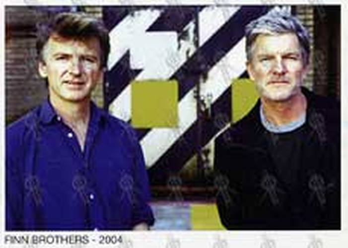 FINN BROTHERS-- THE - 6&quot; x 4&quot; Promo Card - 1