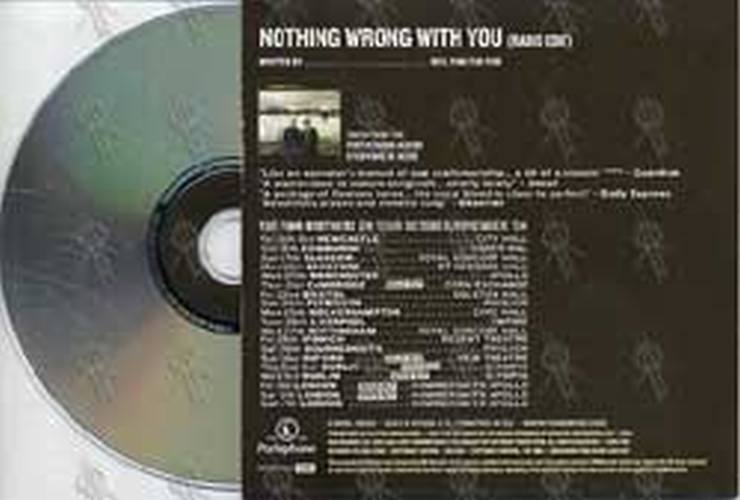 FINN BROTHERS-- THE - Nothing Wrong With You - 2