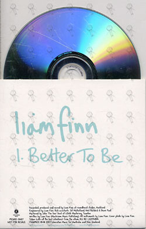 FINN-- LIAM - Better To Be - 2