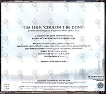 FINN-- TIM - Couldn't Be Done - 2