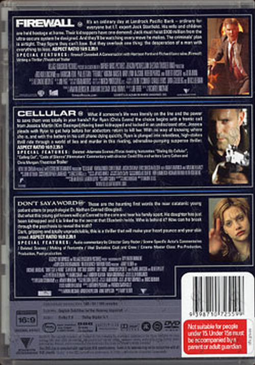 FIREWALL|CELLULAR|DON'T SAY A WORD - Firewall / Cellular / Don't Say A Word - 2