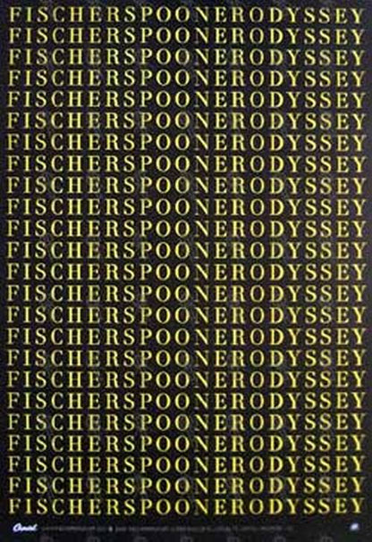 FISCHERSPOONER - 'Odyssey' Album Poster - 1