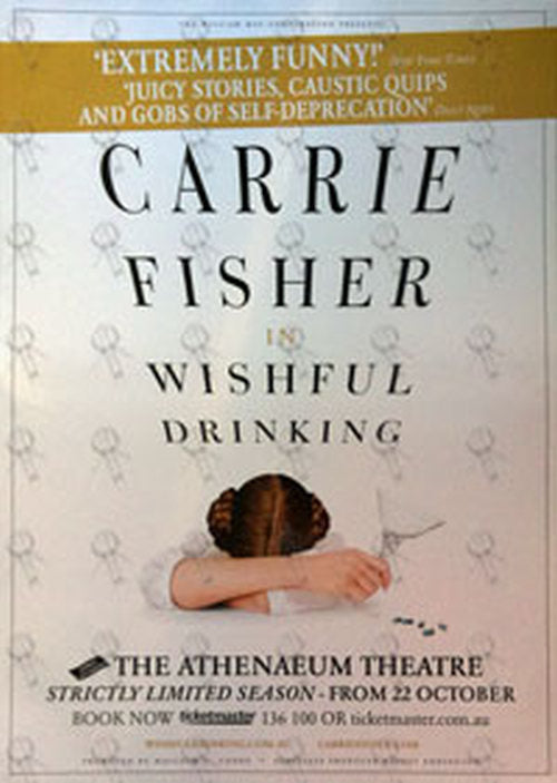 FISHER-- CARRIE - &#39;Wishful Thinking&#39; Theatre Show Poster - 1