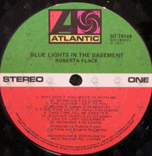 FLACK-- ROBERTA - Blue Lights In The Basement - 3