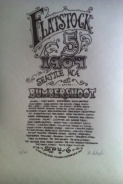 FLATSTOCK - Flatstock 5 - Michael Hamond Poster - 2