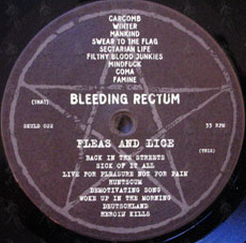 FLEAS AND LICE|BLEEDING RECTUM - Fleas And Lice / Bleeding Rectum - 3