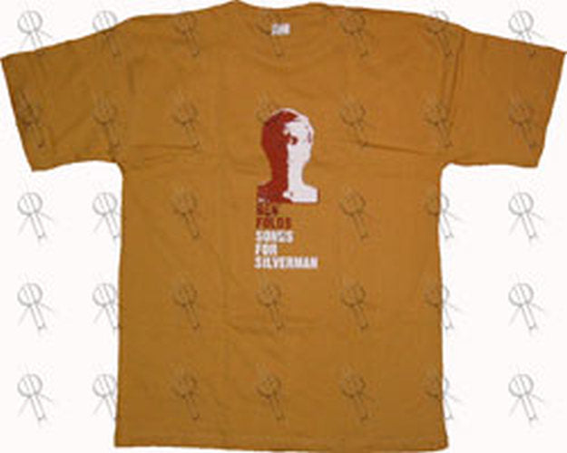 FOLDS-- BEN - Yellow &#39;Songs For Silverman&#39; Australian 2005 Tour T-Shirt - 1
