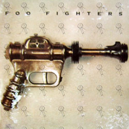 FOO FIGHTERS - &#39;Foo Fighters&#39; Album Art 12&quot; Cardboard Flat - 1