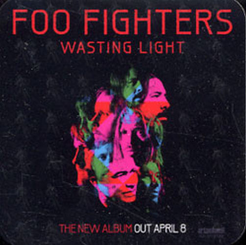 FOO FIGHTERS - Wasting Light Coaster - Album Art Design - 1