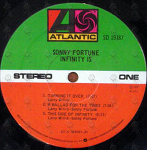FORTUNE-- SONNY - Infinity Is - 3