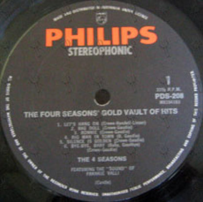 FOUR SEASONS-- THE - Gold Vault Of Hits - 3