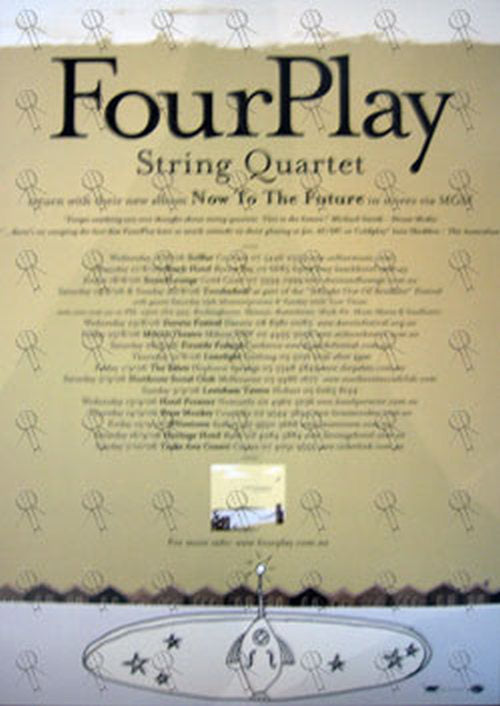 FOURPLAY - &#39;Now To The Future&#39; Album Poster - 1