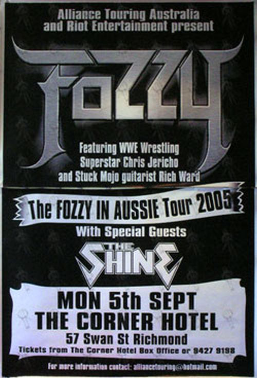 FOZZY - The Corner Hotel