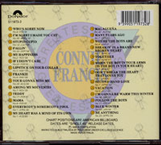 FRANCIS-- CONNIE - Greatest Hits - 2