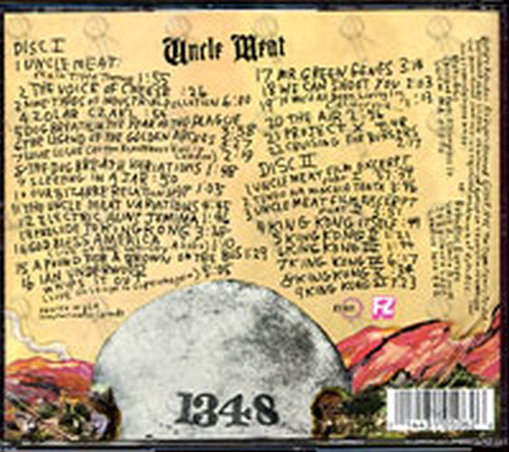 FRANK ZAPPA & THE MOTHERS OF INVENTION - Uncle Meat - 2