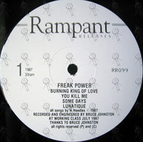 FREAK POWER - Freak Power - 3