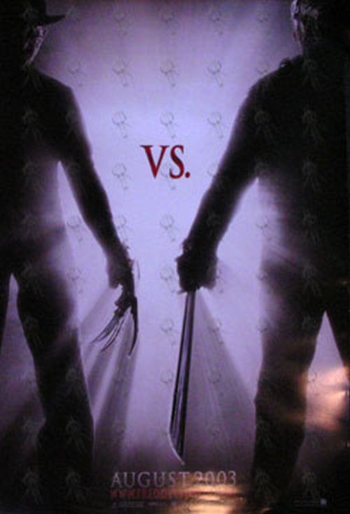 FREDDY VS JASON - Cinema Pre-Release Promo Poster - 1