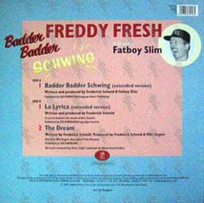FRESH-- FREDDY (FEAT. FATBOY SLIM) - Badder Badder Schwing - 2