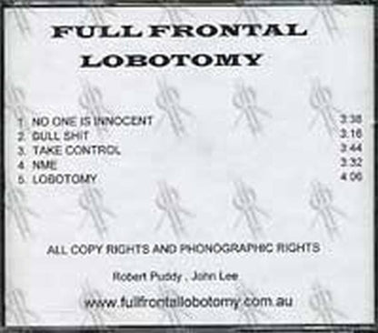 FULL FRONTAL LOBOTOMY - Full Frontal Lobotomy - 2