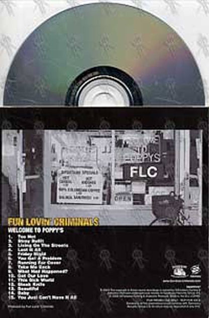 FUN LOVIN' CRIMINALS - Welcome To Poppy's - 2