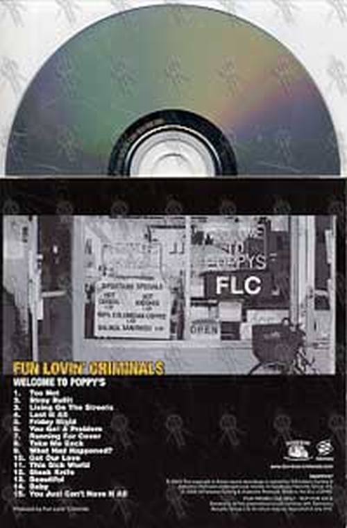 FUN LOVIN' CRIMINALS - Welcome To Poppy's - 2
