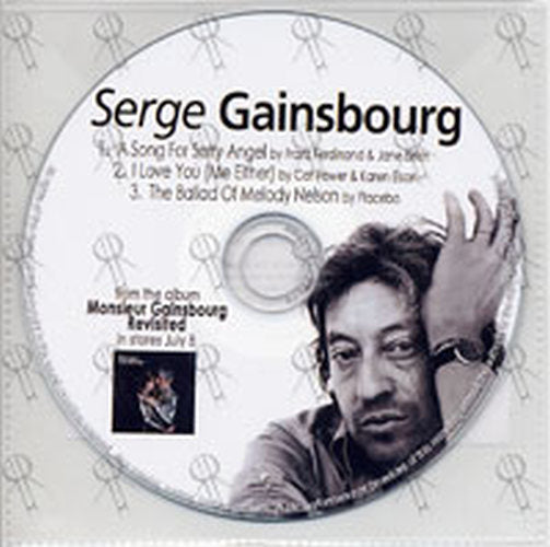 GAINSBOURG-- SERGE - &#39;Monsieur Gainsbourg Revisited&#39; Sampler - 1
