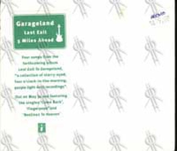 GARAGELAND - Last Exit To Garageland - 1