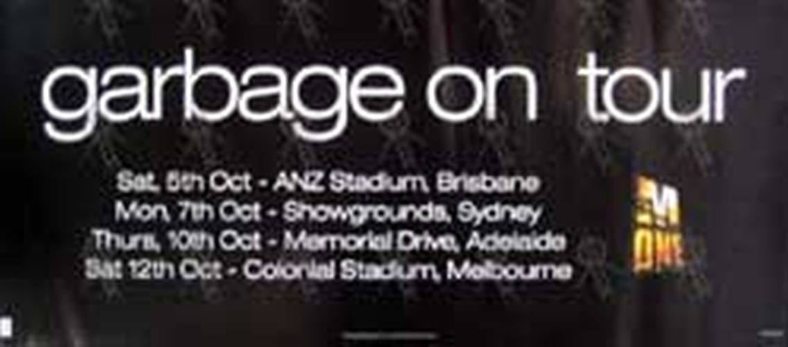 GARBAGE - Australian Tour Poster - 1