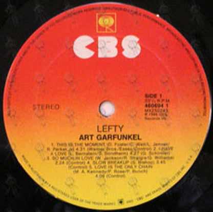 GARFUNKEL-- ART - Lefty - 3