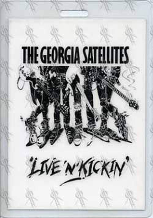 GEORGIA SATELLITES-- THE - &#39;Live&#39;N&#39;Kickin&#39; Laminate - 1