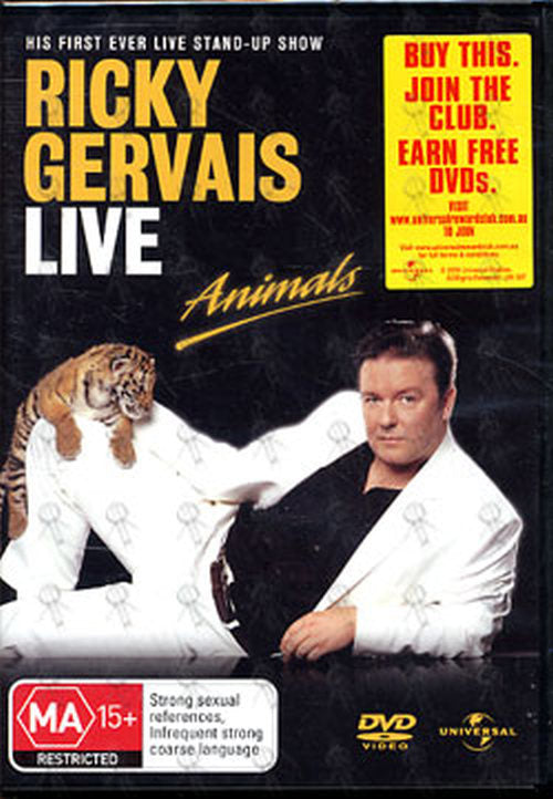 GERVAIS-- RICKY - Animals - Live - 1