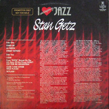GETZ-- STAN - I Love Contemporary Jazz - 2