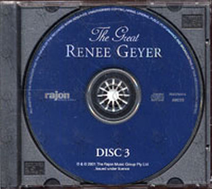 GEYER-- RENEE - The Great Renee Geyer: Compact Disc 3 - 3