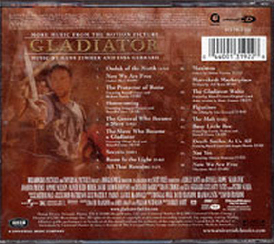 GLADIATOR - More Music From The Motion Picture Gladiator - 2
